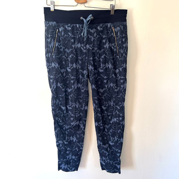 Athleta Trekkie North Jogger Ripstop Hiking Drawstring Pull-On Pants 12 - Picture 2 of 7